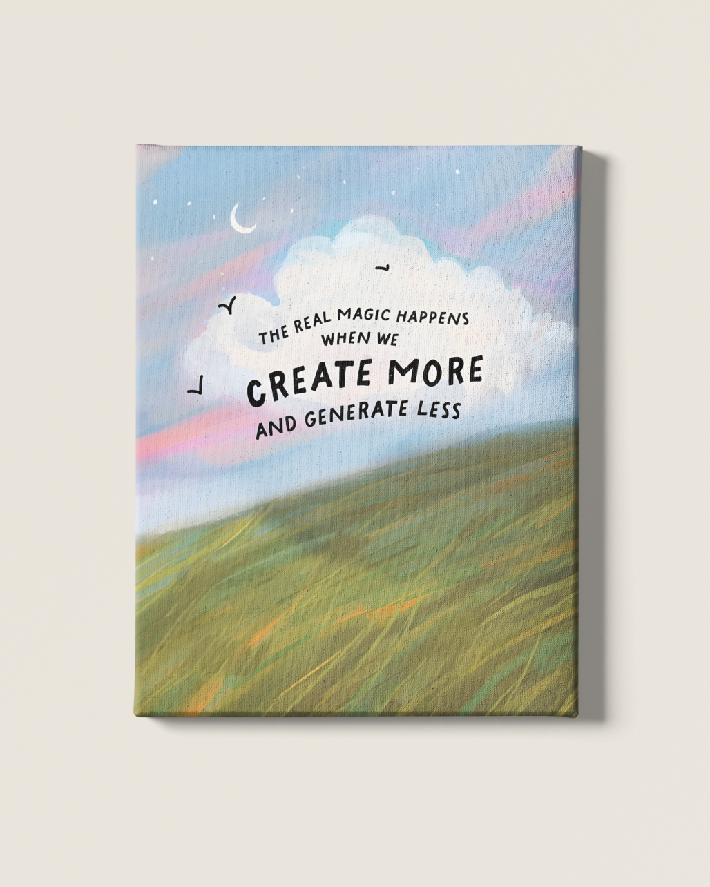 Create, Don’t Accumulate