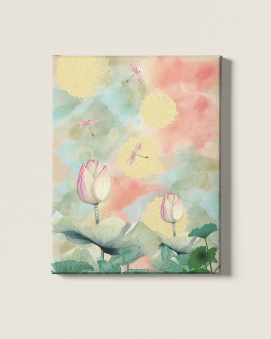 Whispers of the Lotus Sky