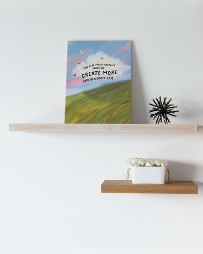 Create, Don’t Accumulate