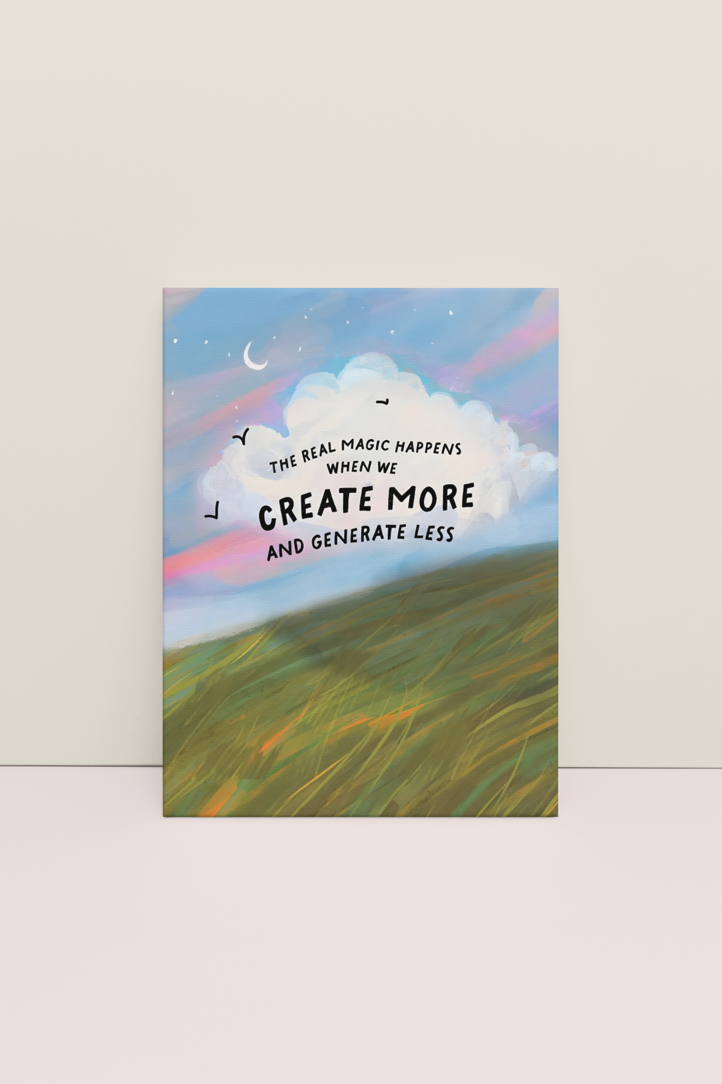 Create, Don’t Accumulate